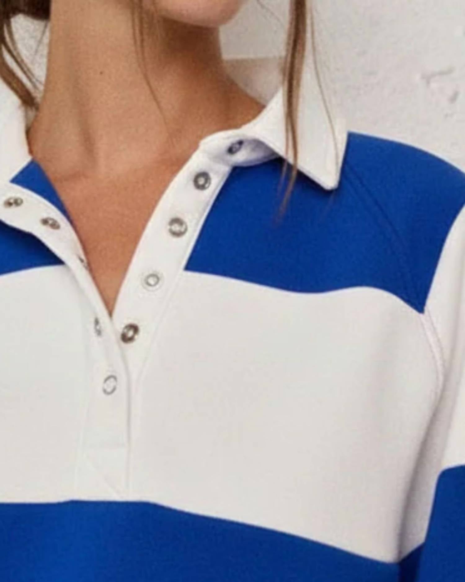 Papermoon - Rugby Sport Stripe Pullover