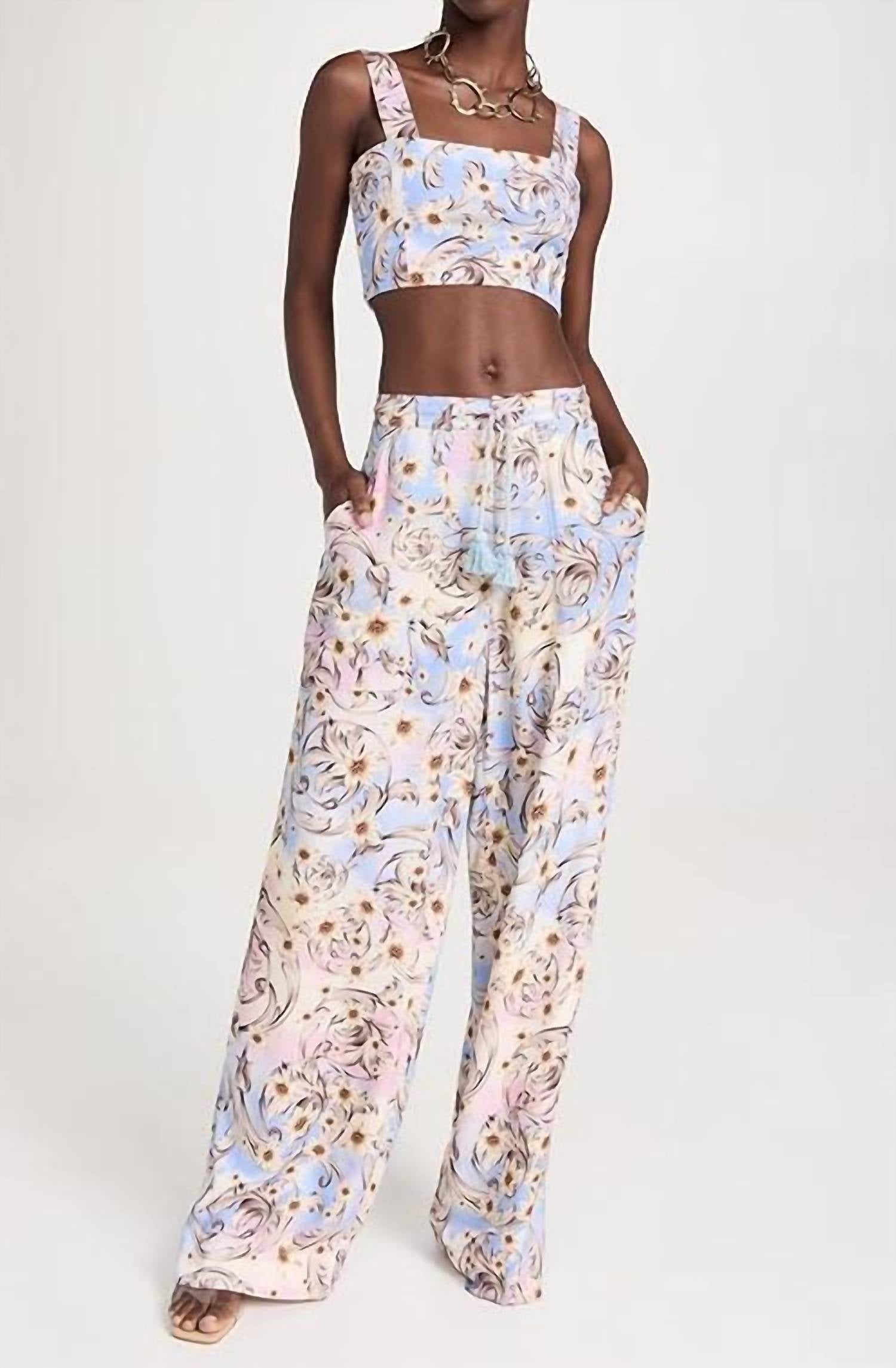 Agua Bendita - Leah Crop Top