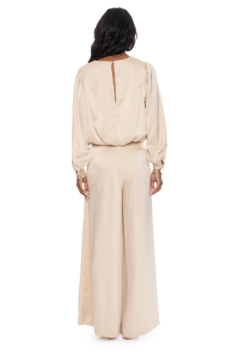 DELUC Iris Pants in ecru - women's pants - view 4