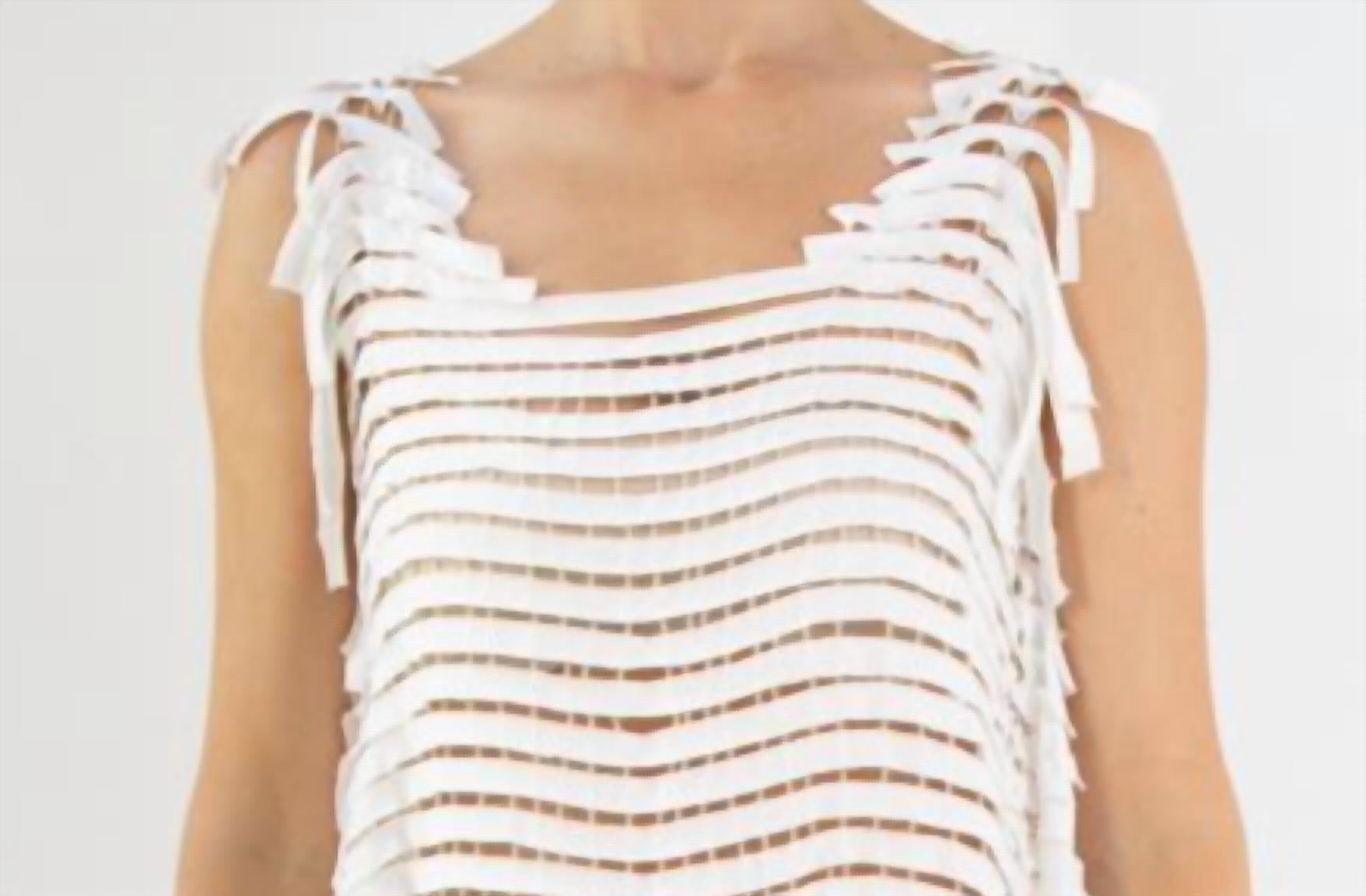 Aviu - Women's Cube Eyelet Tank Blouse