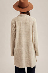 Hem & Thread - Houndstooth Light Weight Coatigan