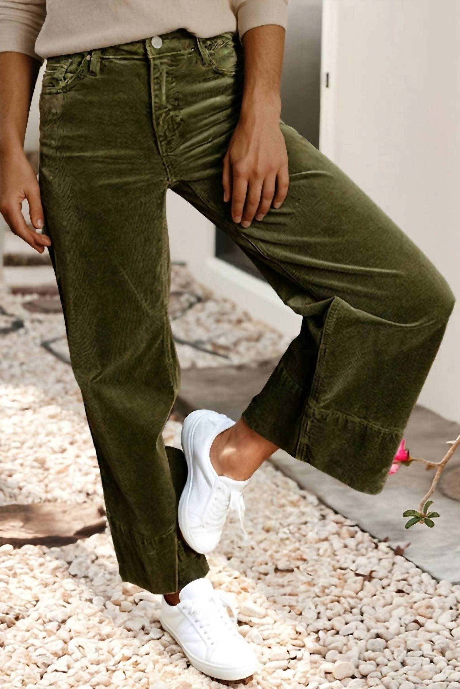 Little Daisy Closet - Rough Ridge Cords Wide Leg Pants