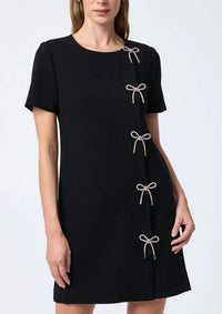 Trina Turk - Diamonds Crystal Bows Sheath Dress