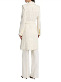 L'Agence - Cooper Unlined Tweed Coat