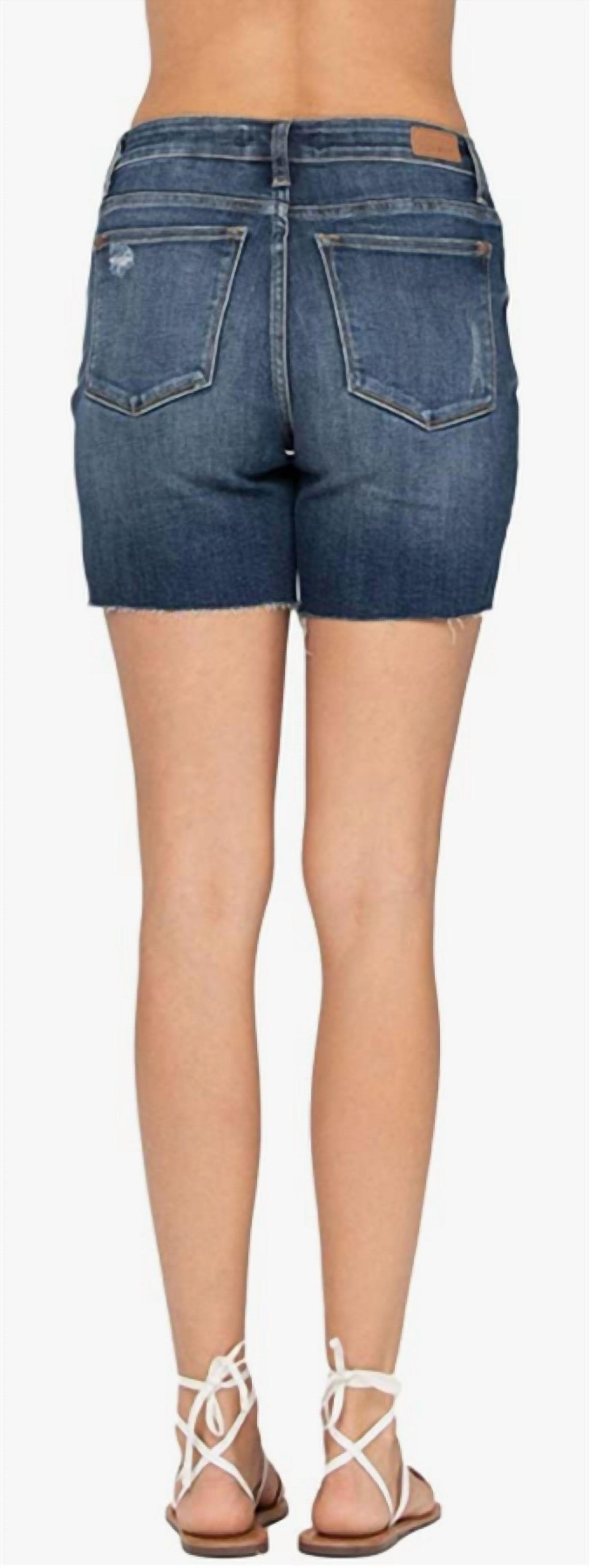 Judy Blue - Women's High Rise Thigh Shorts