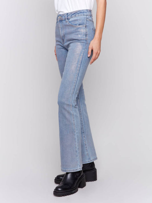 Charlie B - Shimmer Bootcut Leg Pants