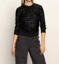 Sanctuary - Relaxed Sparkle Popover Top