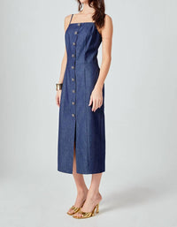 Endless Rose - High Neck Midi Dress