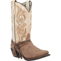 Laredo - Women's Myra Cowgirl Narrow Square Toe Fringe Boot