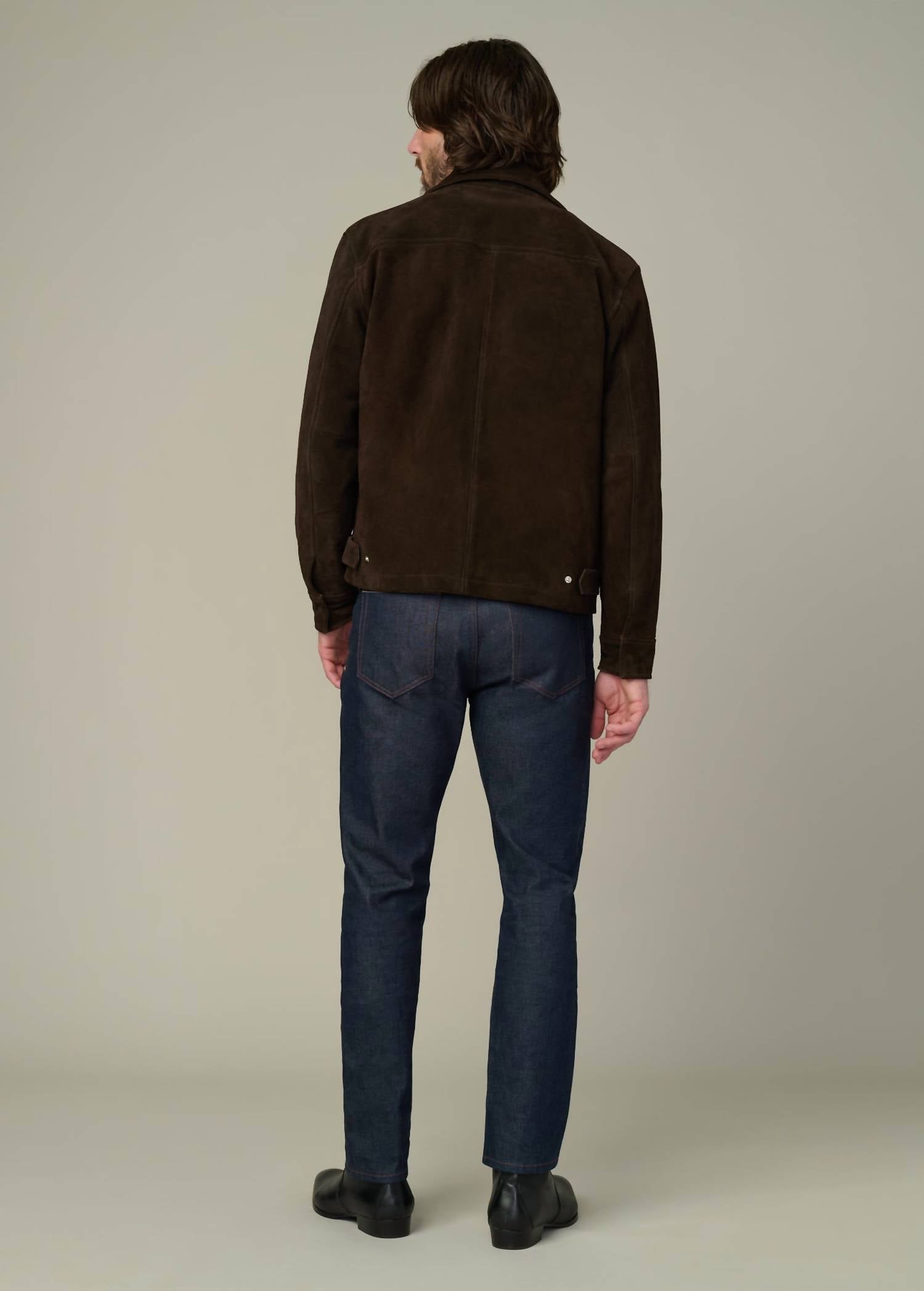 Joe'S Jeans - Suede Dress Zip Jacket