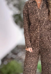 Very J - Wild Two Piece Long Sleeve Pant Set