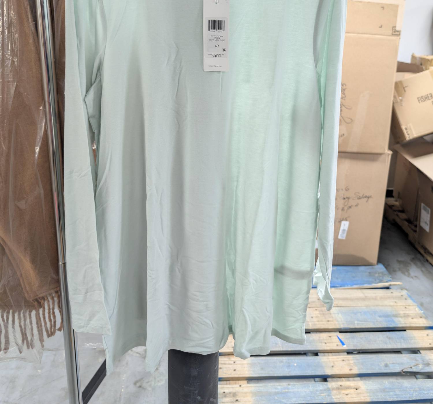 Eileen Fisher - WOMEN'S CREW NECK TUNIC