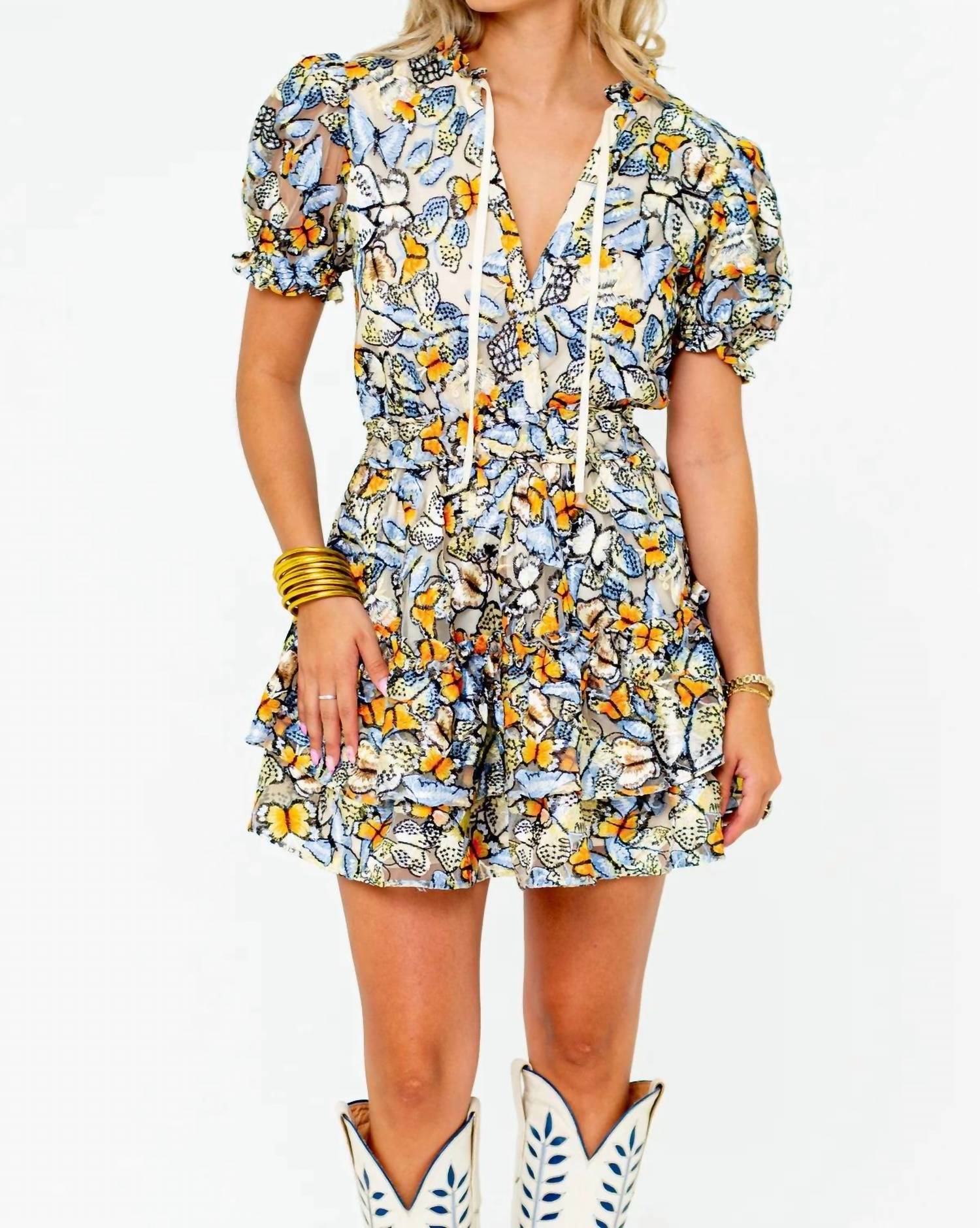 Buddylove - Clementine Elastic Waist Mini Dress