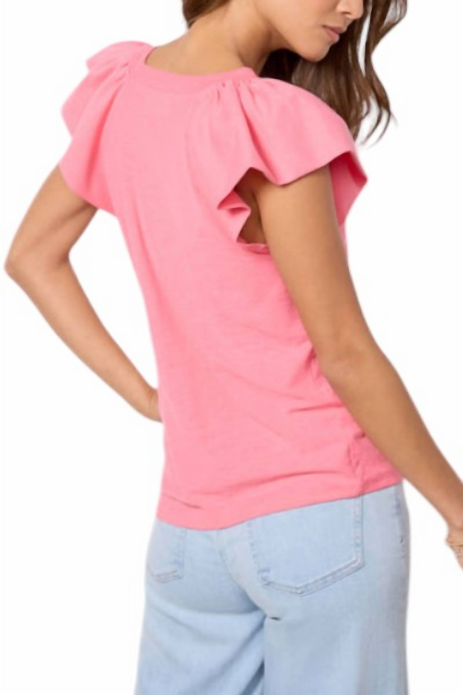 Nation Ltd - Lorna Ruffle Tank Top