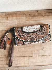 Myra Bags - Cowhide Leather Wallet