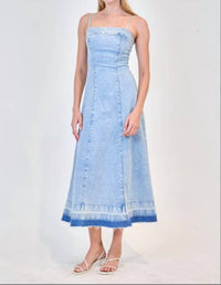 Jonathan Simkhai - CLARISSA SLEEVELESS DENIM DRESS