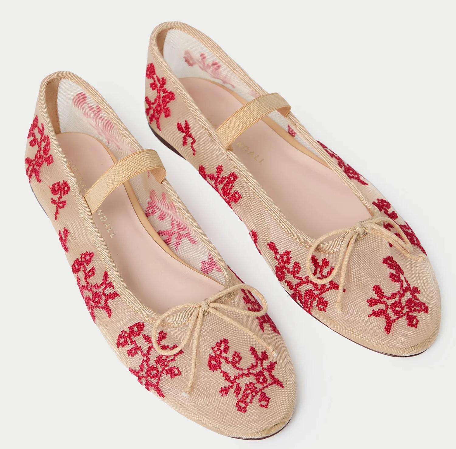 Loeffler Randall - Women Leonie Embellished Ballet Flats