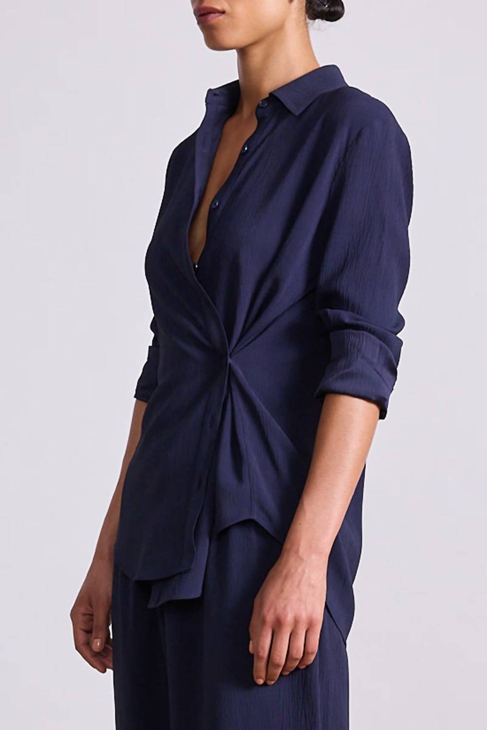 Apiece Apart - Sodi Wrap Button Up Top