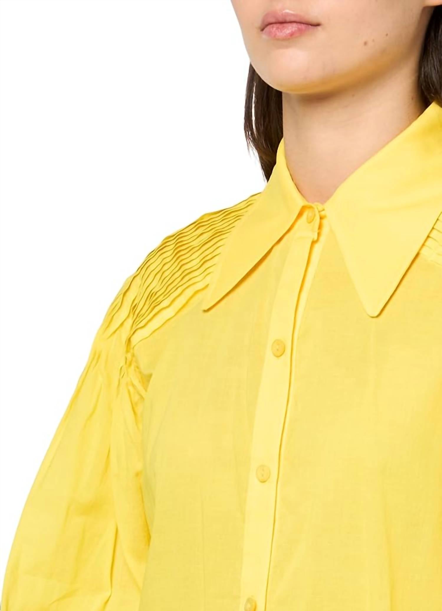 Trina Turk - Court Short Sleeve Button Up Top