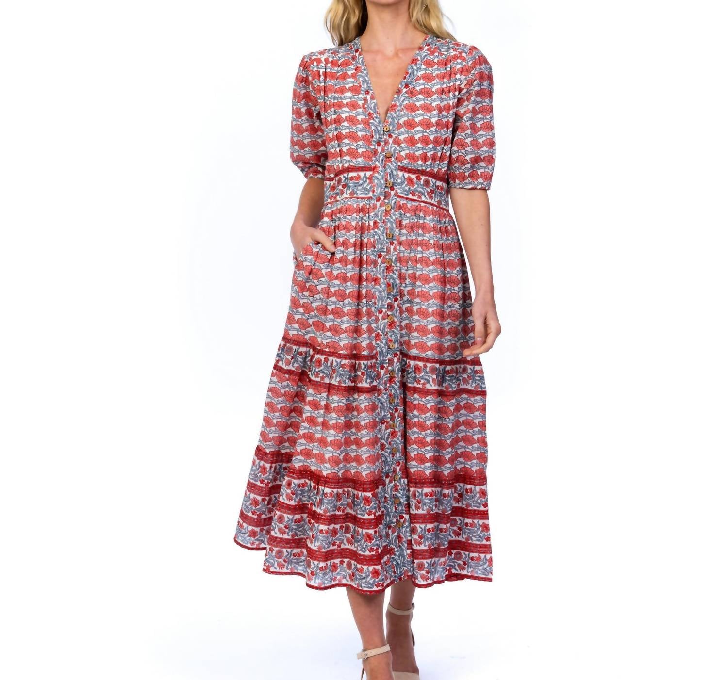 Mahila - Tiered Maxi Dress