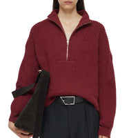 Closed - Cropped Troyer Sweater