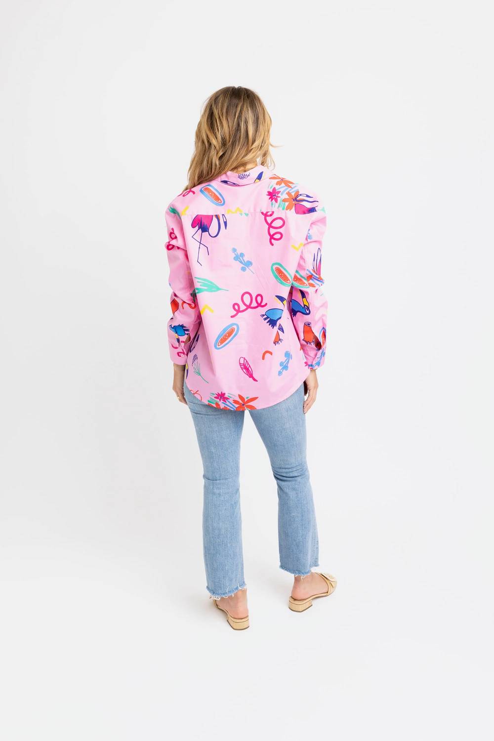 Karlie - Abstract Sketch Blouse