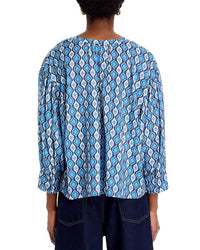Velvet By Graham & Spencer - Keren Printed Boho Top