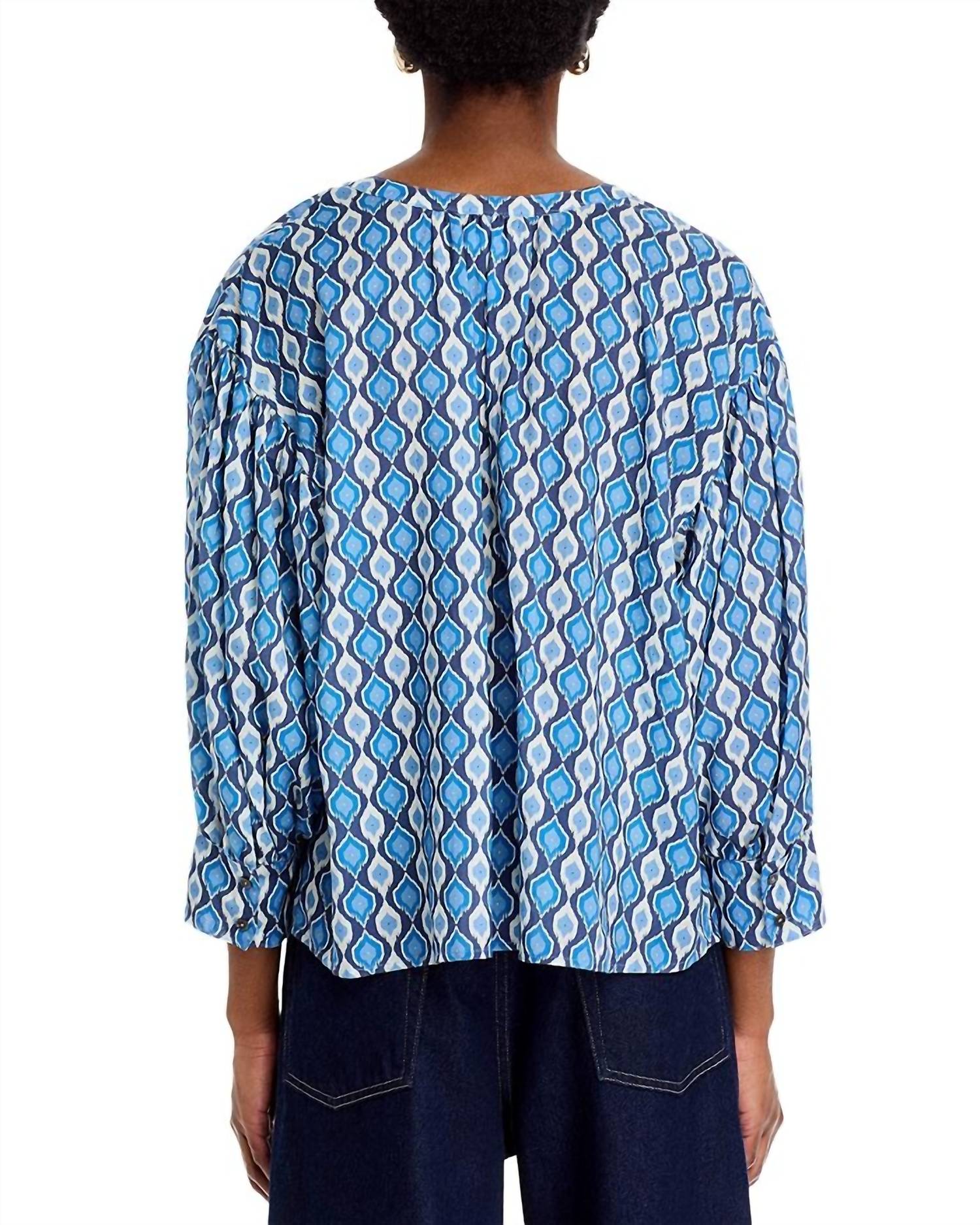 Velvet By Graham & Spencer - Keren Printed Boho Top