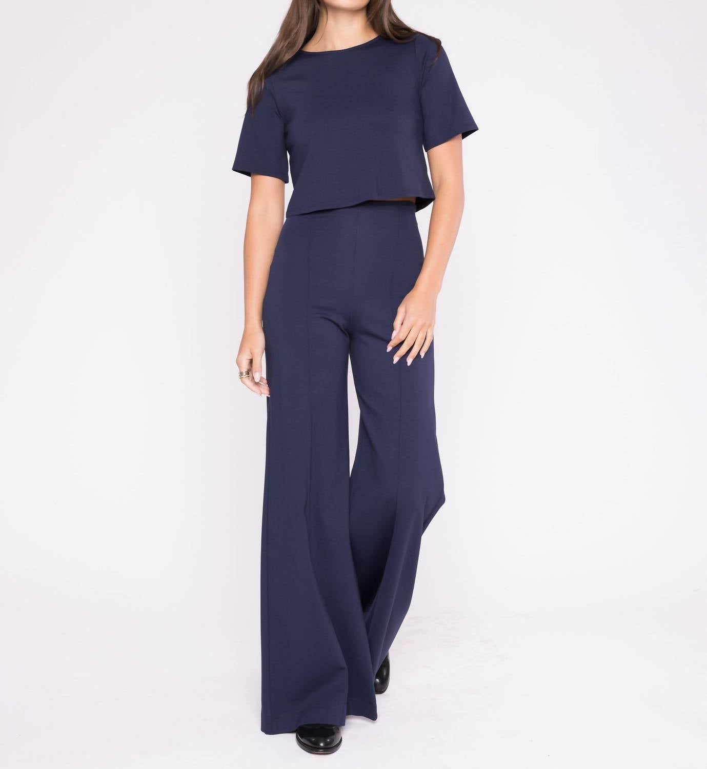 Ripley Rader - Ponte Short Sleeve Top