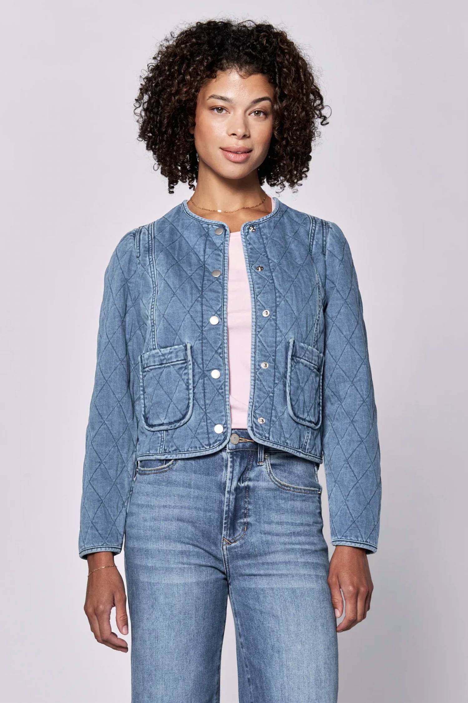 Dear John Denim - Kit Quilted Denim Jacket