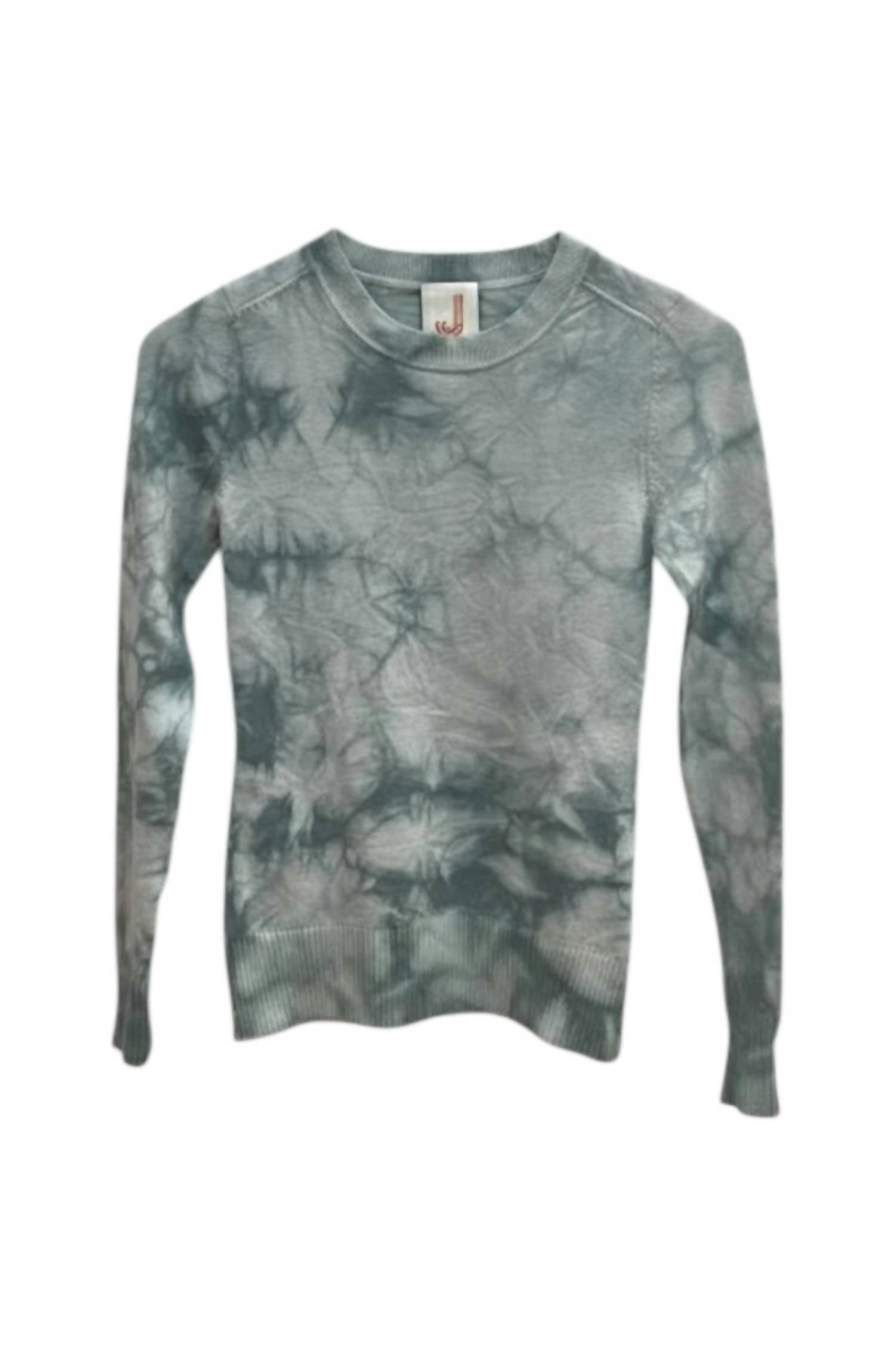 Joostricot - Long Sleeve Tie Dye Peachskin Crew Neck Tee