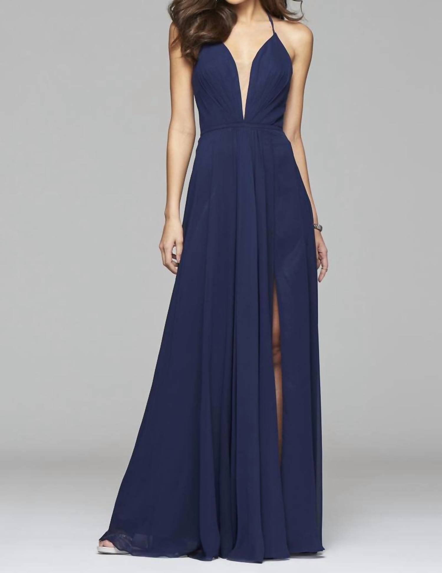 Faviana - A Line Evening Gown