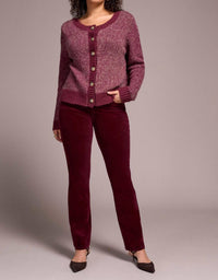 Tribal - Stripe Long-sleeve Reversible Sweater
