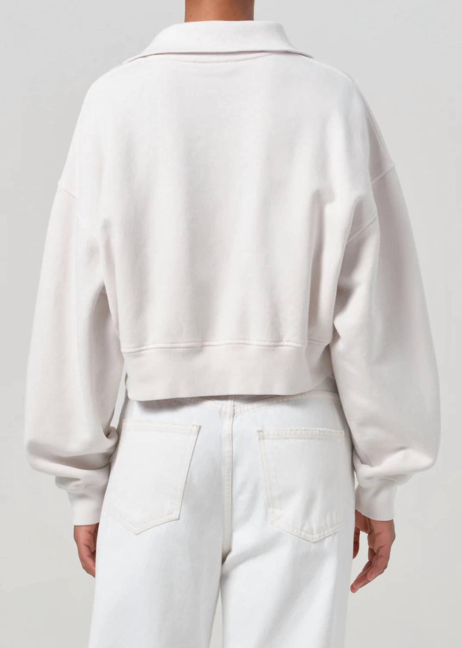 Agolde - Bethan Quarter Zip Sweater