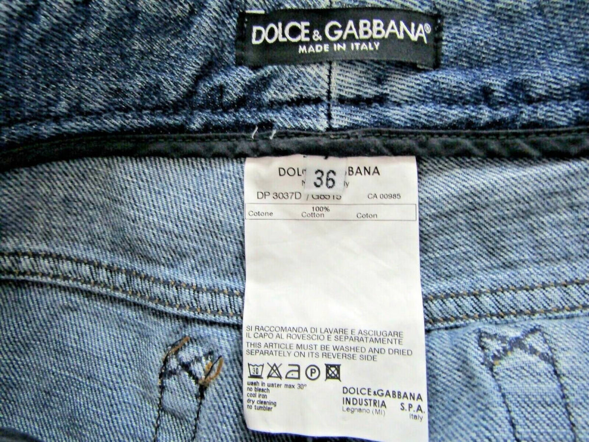 Dolce & Gabbana - Paint Splattered Jeans