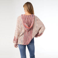 Coco + Carmen - Neville V-neck Sweater With Hood