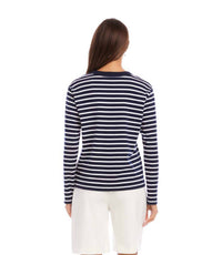 Karen Kane - Stripe Long Sleeve Top