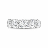 Diana M Jewels - Women's Round Lab-Grown Diamond Eternity Band (5.00 Ct) - Statement