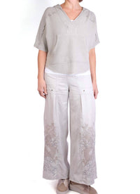 Xcvi - Elrin Hooded Poncho