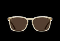 RAEN Optics Men's Wiley Square Sunglasses in eden vibrant brown polarized - men's accessory - detail view