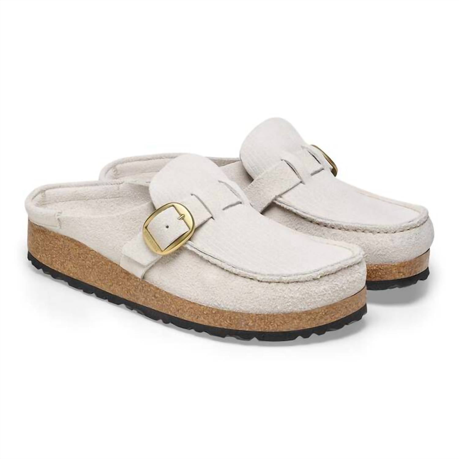 Birkenstock - Unisex Buckley Suede Embossed Narrow Clogs