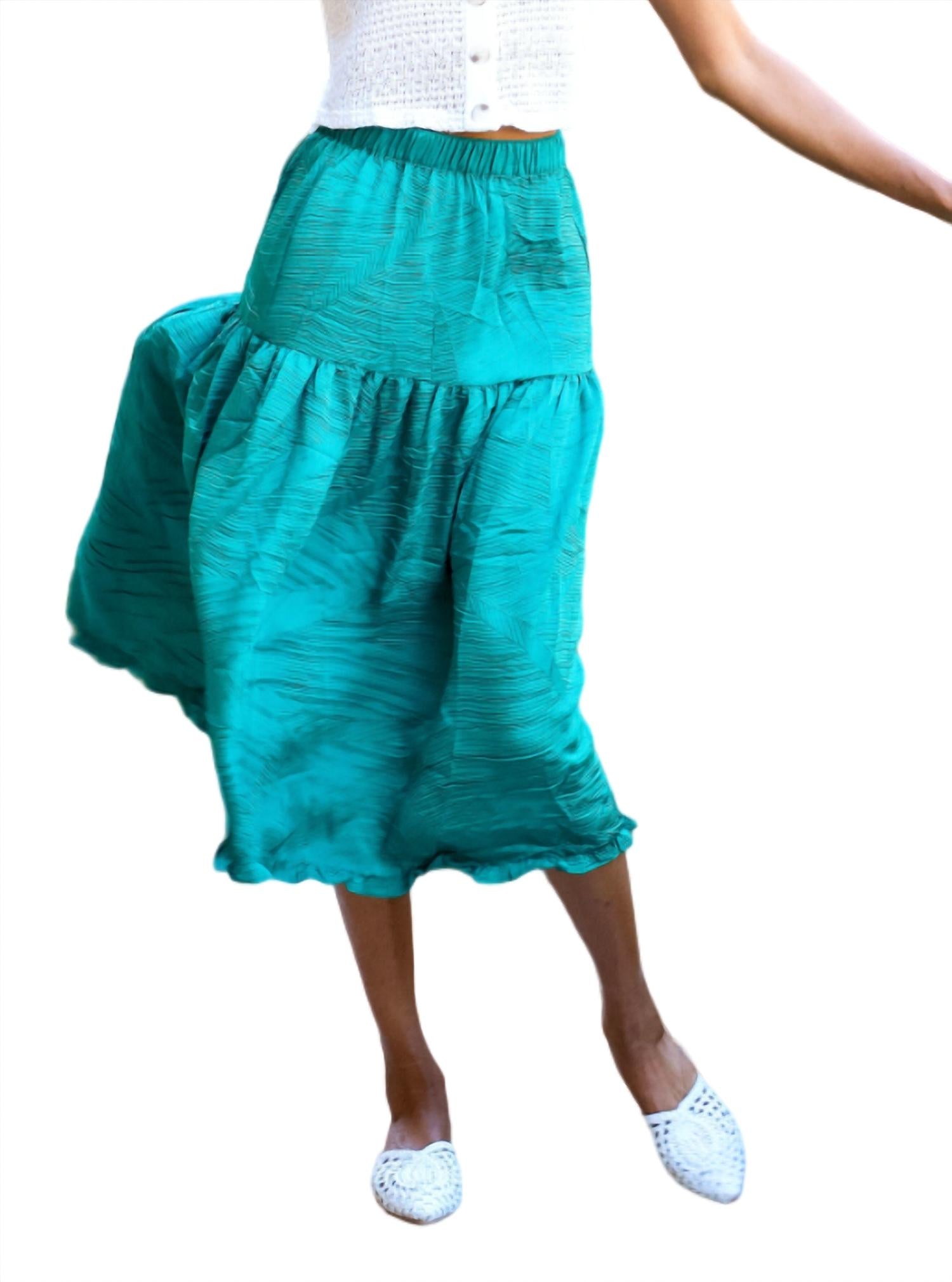 Current Air - Oz Tiered Midi Skirt