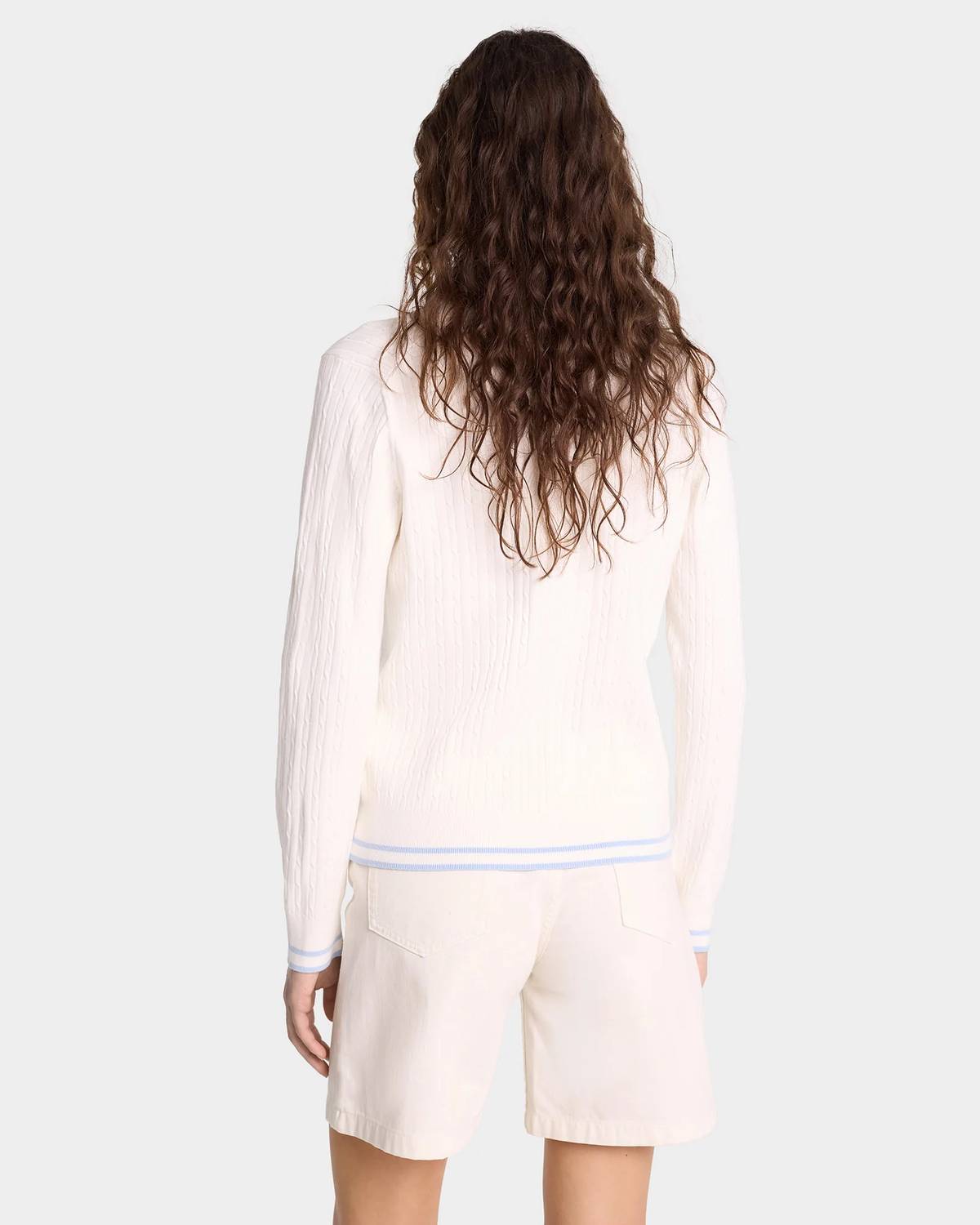 Sporty And Rich - SRC Long Sleeve Polo