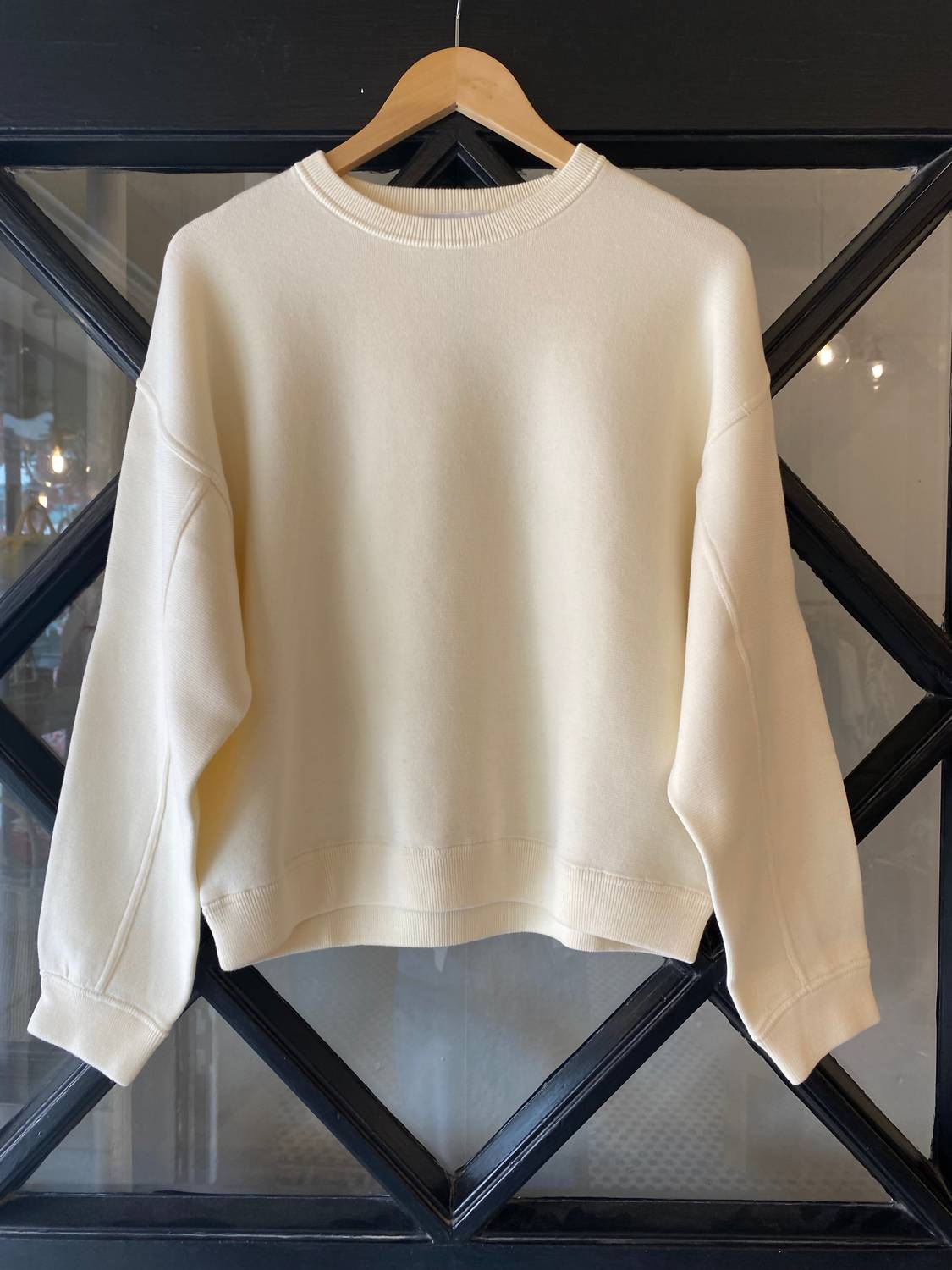 White + Warren - Superfine Organic Cotton Easy Sweatshirt