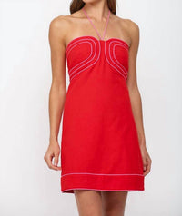 Fate - Halter Neck Mini Dress