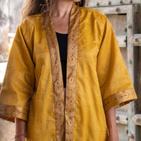 Standawt - Silk Saree One Size Kimono