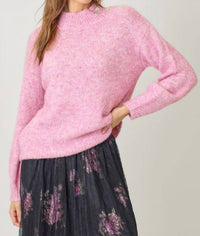 Mystree - Shimmer & Shine Mock Neck Sweater