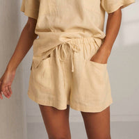 Lunya - Woven Linen Relaxed Short