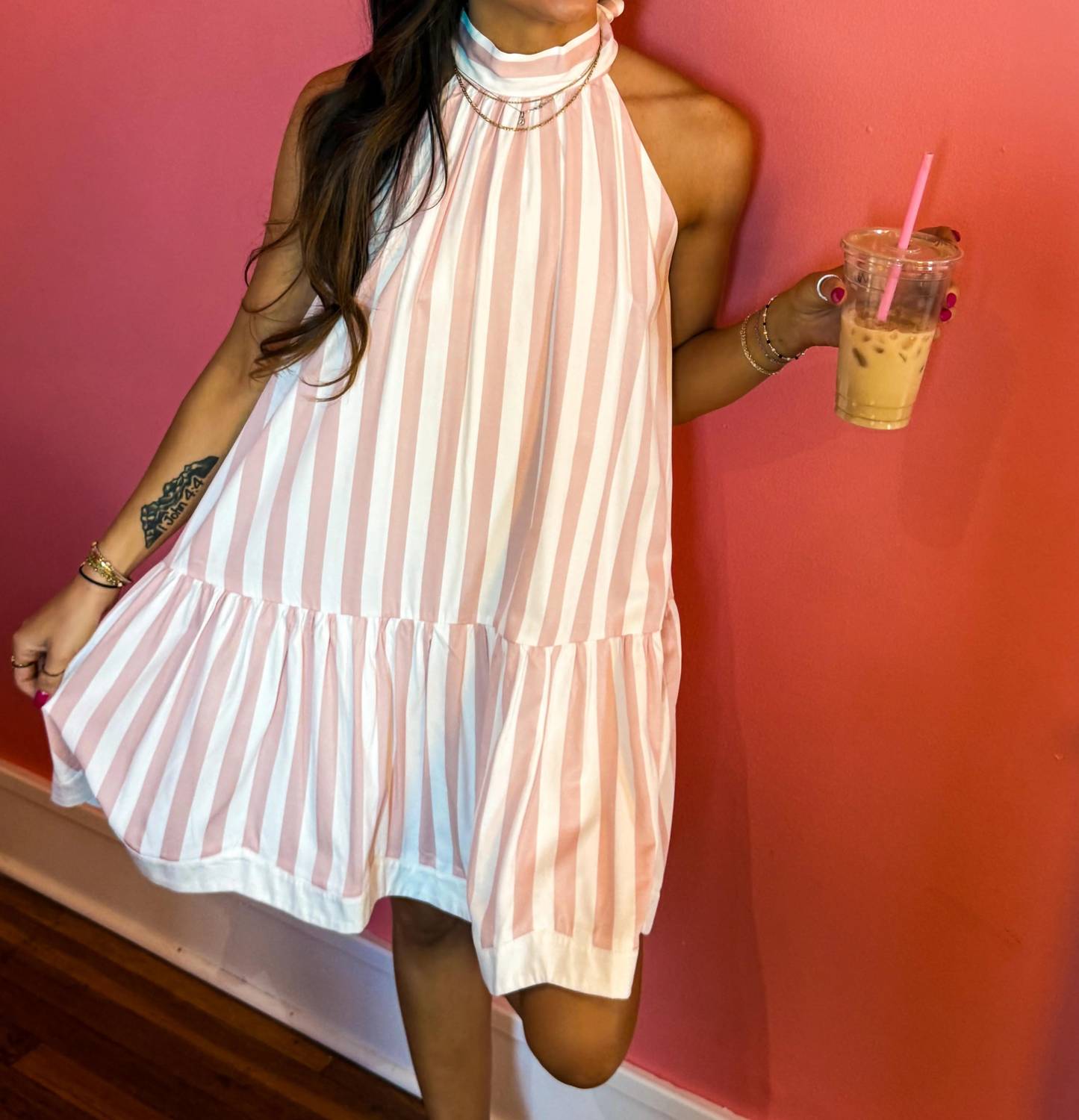 Prosperina - Azalea Gatsby Scalloped Swing Dress