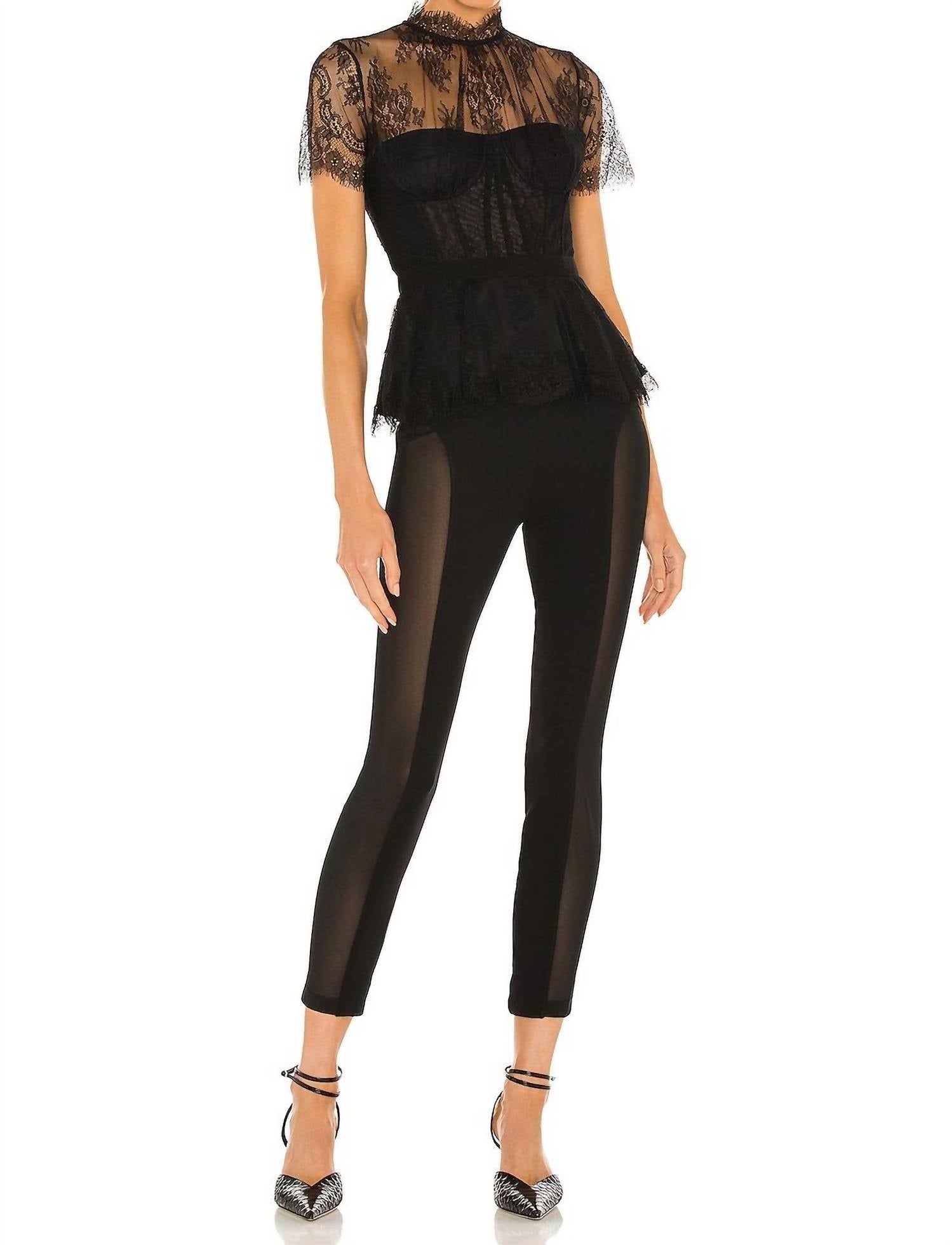 Simkhai - Kehlani Lace Bustier Top